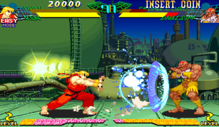 Marvel Super Heroes Vs. Street Fighter (Japan 970702) Screenshot 1